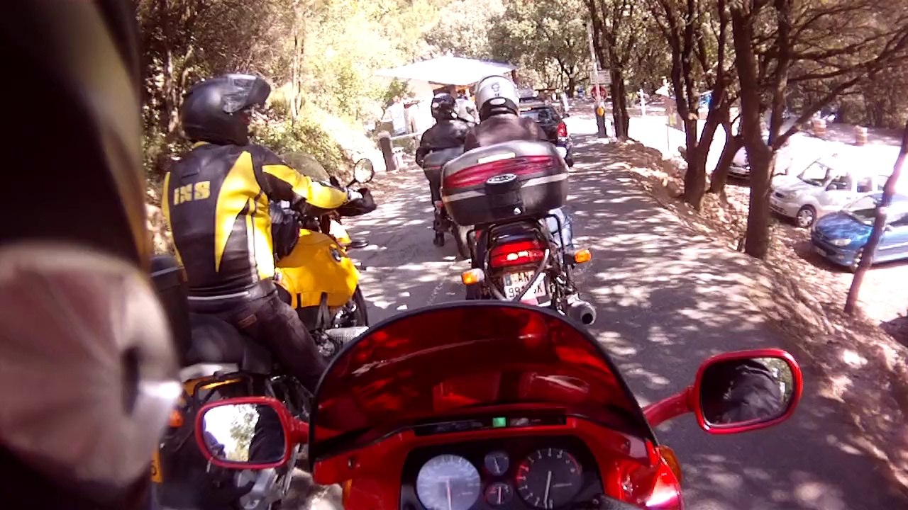 trajet du camping aux gorges d'Heric 15/08/2014