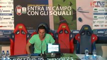 Crotone-Casertana, le dichiarazioni di De Giorgio e Suciu