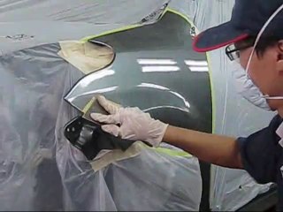 sonotoxemay - Sơn sửa chữa xe hơi bước 4: Bả matit