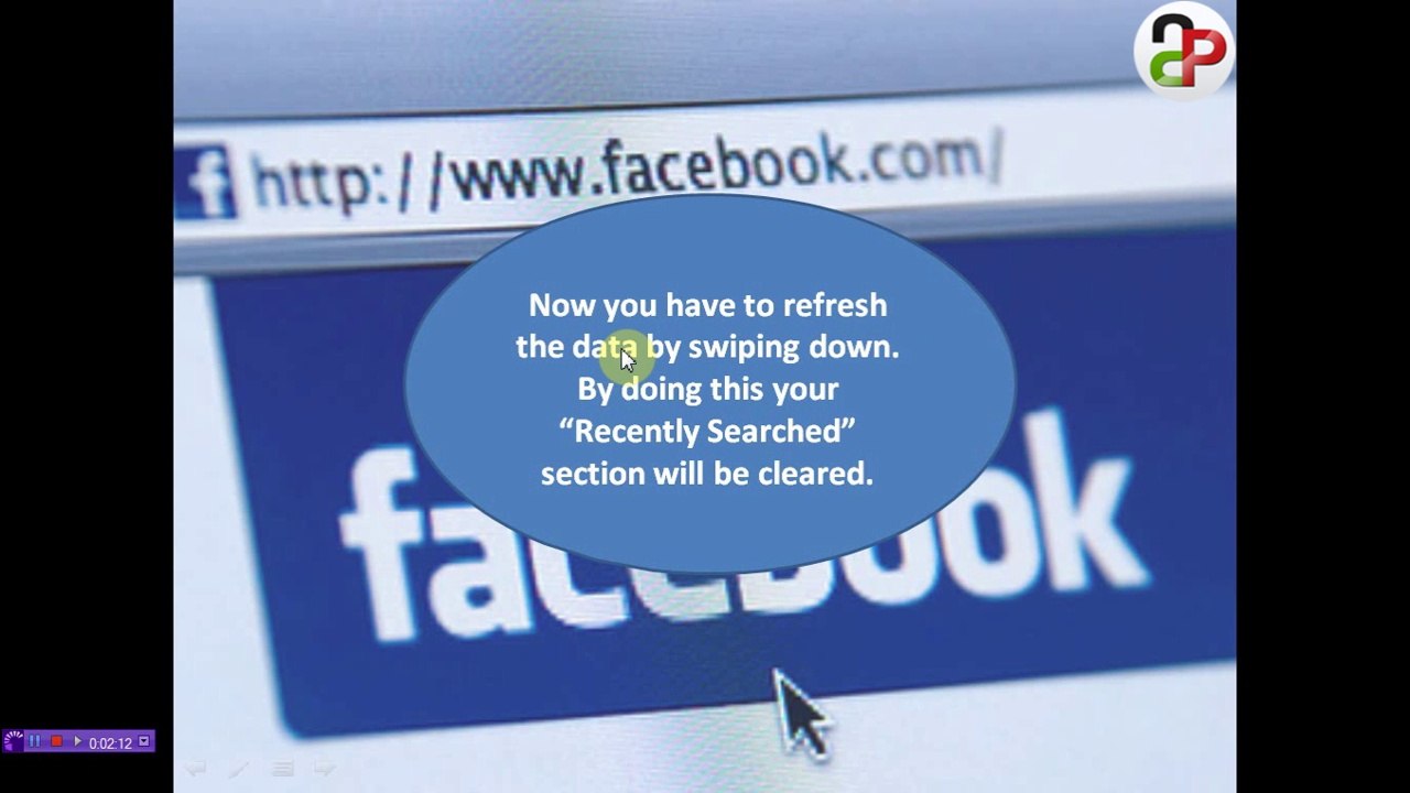 Facebook Delete search history from android phone video Dailymotion