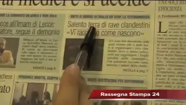 Rassegna Stampa 20 Agosto 2014 - Leccenews24 Notizie dal Salento in tempo reale