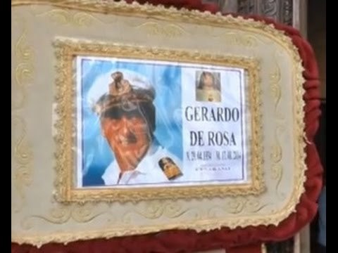 Napoli - Achille Lauro, i funerali del comandante De Rosa: affrontò i terroristi dell'Olp (19.08.14)