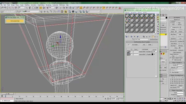 Street Lamp Speed Modeling in 3ds Max