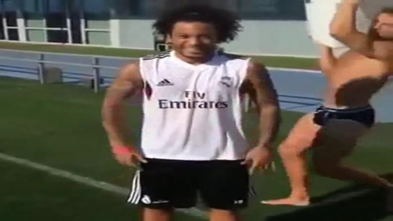 Marcelo Ice Bucket Challenge ft Cristiano Ronaldo Nomina Neymar,Lionel Messi