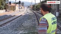 Ankara Arasında Yüksek Hızlı Trenin Zorunlu Yavaşladığı Bölge