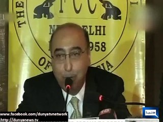 Dunya news-Pak-India dialogue is only way to find lasting peace: Basit