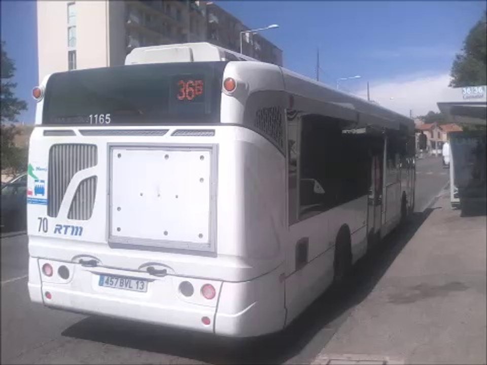[Sound] Bus Heuliez Bus Access'Bus GX 327 n°1165 de la RTM - Marseille sur les lignes 36 et 36 B