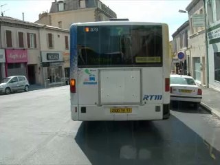[Sound] Bus Mercedes-Benz Citaro n°878 de la RTM - Marseille sur la ligne 1