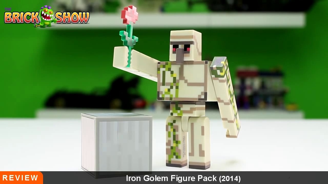 Minecraft Iron Golem Figure Pack Review