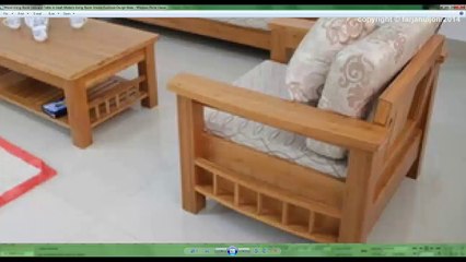 Simple Wooden Sofa Modeling in 3ds max_Timelapse_Part01