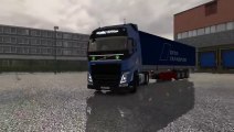 Euro Truck Sim Mod New Volvo FH Gameplay