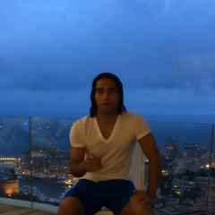 Radamel Falcao ALS Ice Bucket Challenge! (HD)