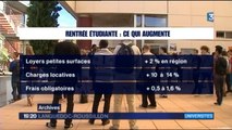 19/20 France 3 Languedoc-Roussillon, William Martinet, Président de l'UNEF sur la hausse du coût de la vie étudiante à la rentrée