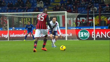 Balotelli's goal against Bologna, Matchday 24, 2013/14