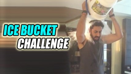 Abhishek Bachchan’s ICE BUCKET CHALLENGE - WATCH
