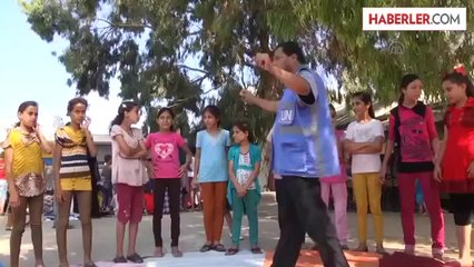 Savaş mağduru çocuklar rehabilite ediliyor (1) -