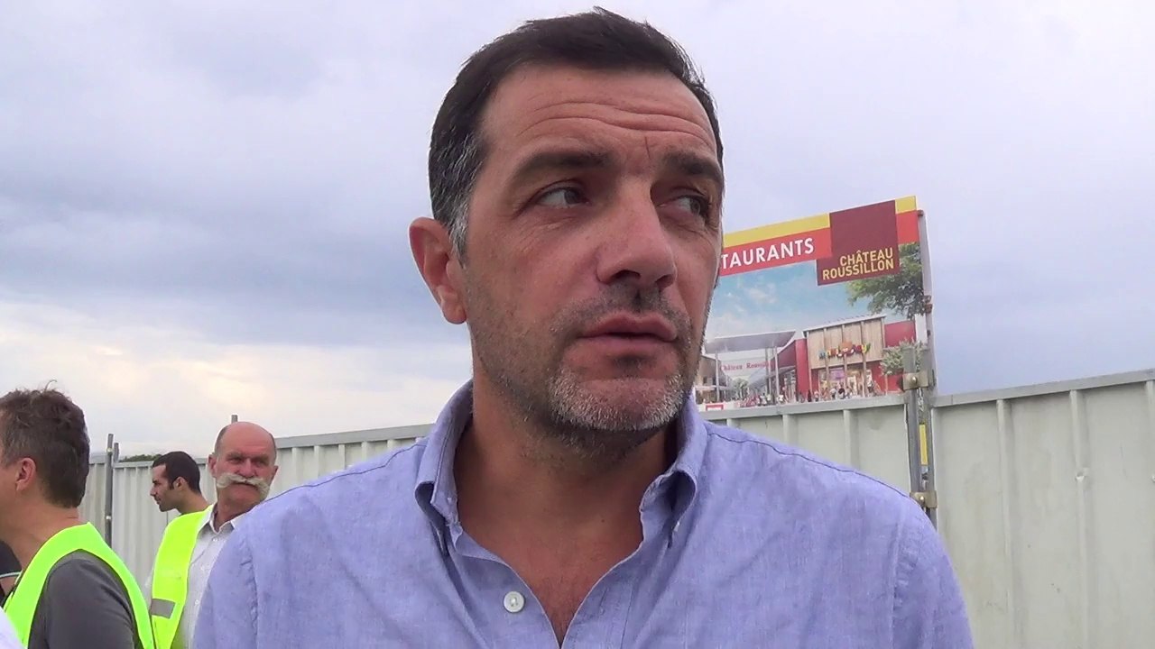 Bruno Delmas "l'olivier" le commerce en centre ville Perpignan interview Nicolas Caudeville