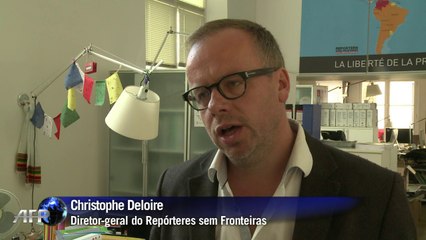 Revolta após suposto vídeo de morte de jornalista