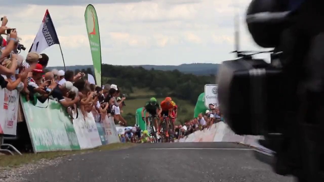 Cyril Gautier remporte la 2e étape du Tour du Limousin 2014 à Grèzes