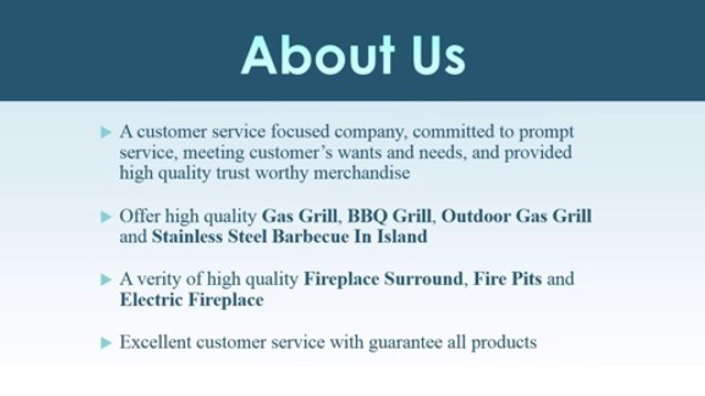 Outdoor BBq gas grill Island