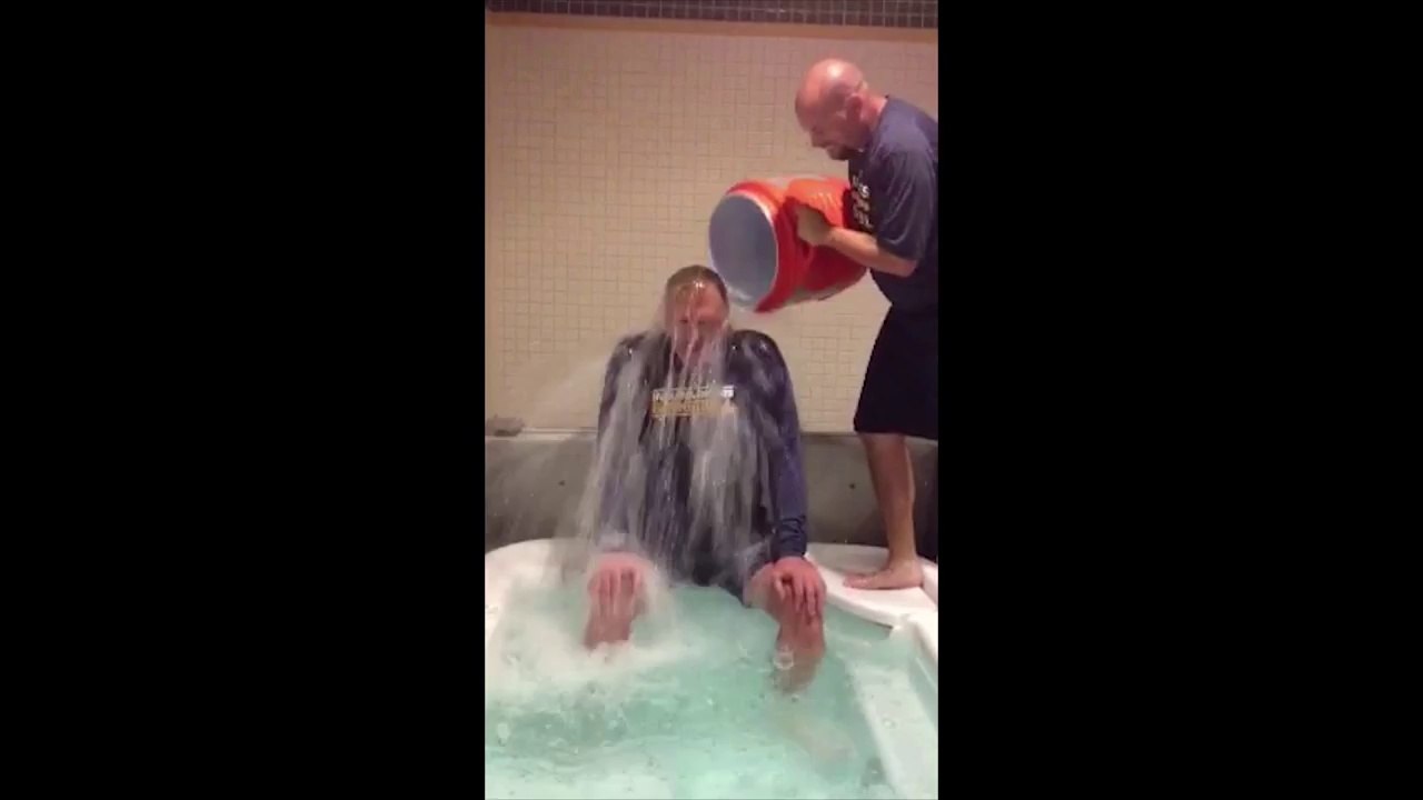Larry Bird Ice Bucket Challenge