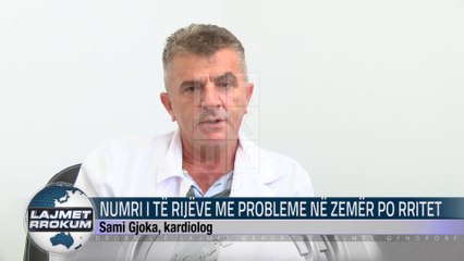 NUMRI I TE RINJEVE ME PROBLEME NE ZEMER PO RRITET