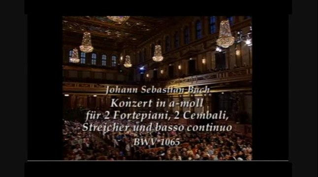 BACH CONCERTO BWV 1065 LABECQUE SISTERS & IL GIARDINO ARMONICO GIOVANI ANTONINI dir. LIVE