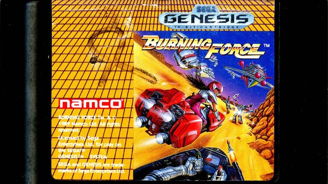 Classic Game Room - BURNING FORCE review for Sega Genesis