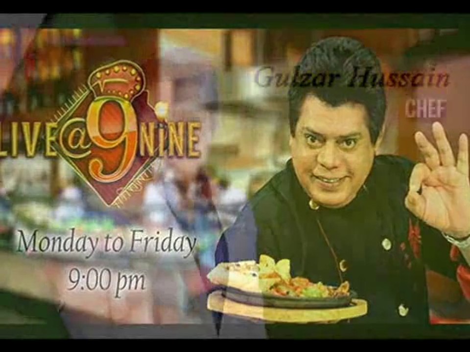 Live At 9 With Chef Gulzar Masala TV ,Soup Noodles & Fish Balls & Vegetable Salad Recipe  Full  - 19  August 2014