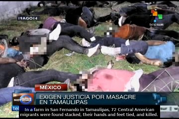 Mexico, US accused of responsibility in massacre of 72 migrants