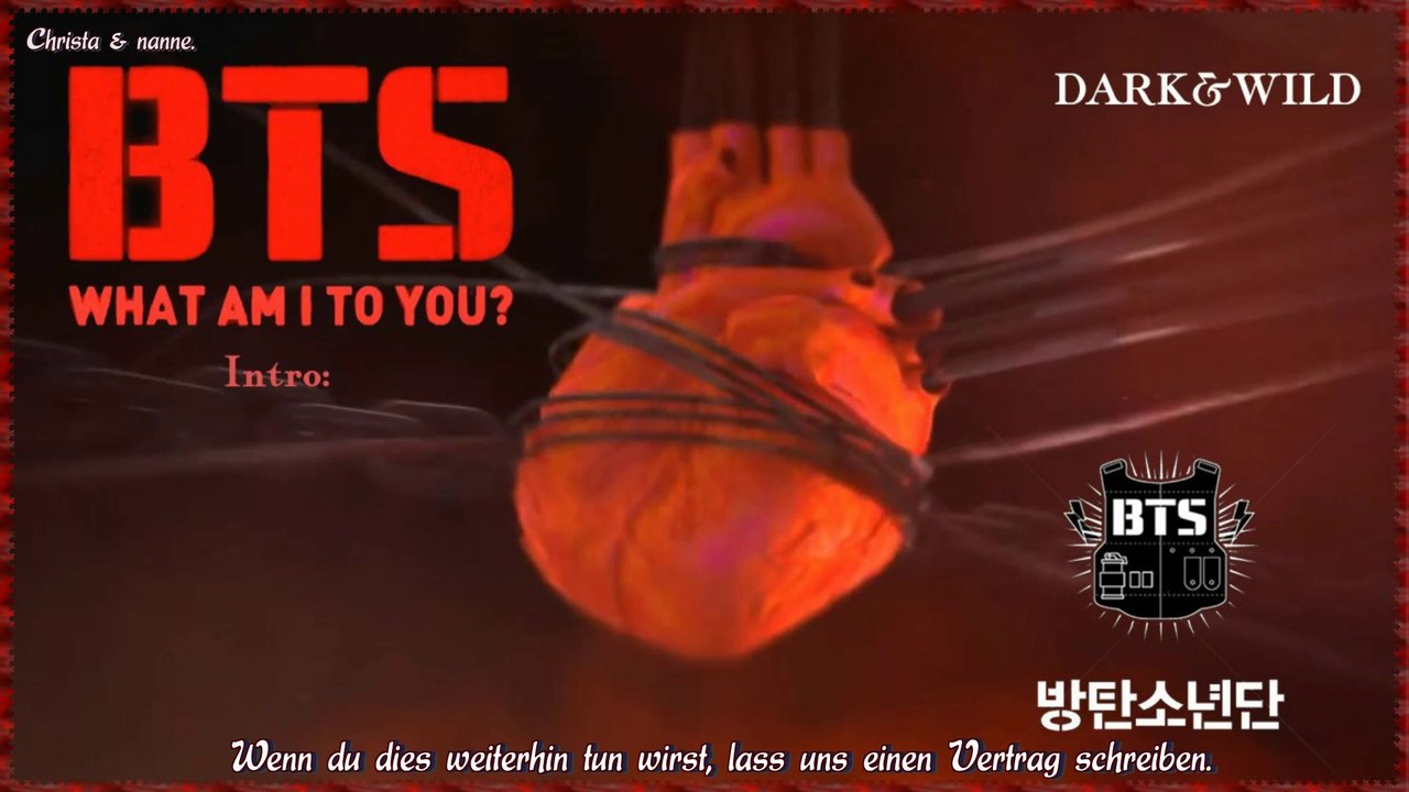 BTS (Bangtan Boys) - Intro: What Am I To You? k-pop [german sub]