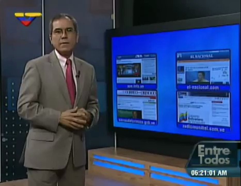 (Vídeo) Entre Todos con Luis Guillermo García del 20.08.2014 (1/3)