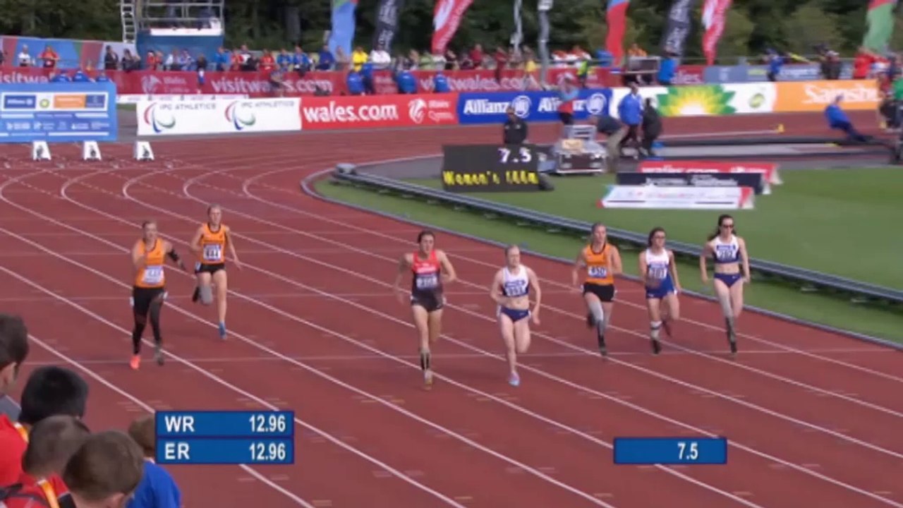 IPC EM: Favoritensiege bei den 100-Meter-Sprints