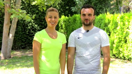 Bacak ve Ön Kol Kaslarını Kuvvetlendirmek için "Static Lunge and Dumbell Biceps Curl" - Her Yerde Spor