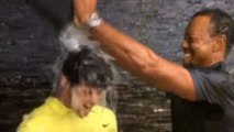 Rory McIlroy & Tiger Woods Take On The ALS 'Ice Bucket Challenge' ! Rory Nominates Wayne Rooney !