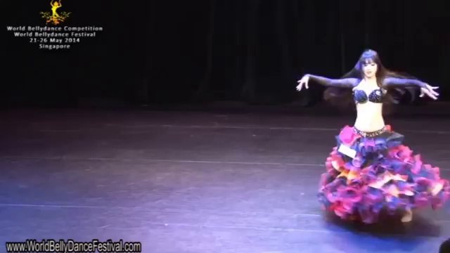 World Bellydance Festival 2014 Young Adult Oriental Solo, 1st Runner up - Lu Jingyun