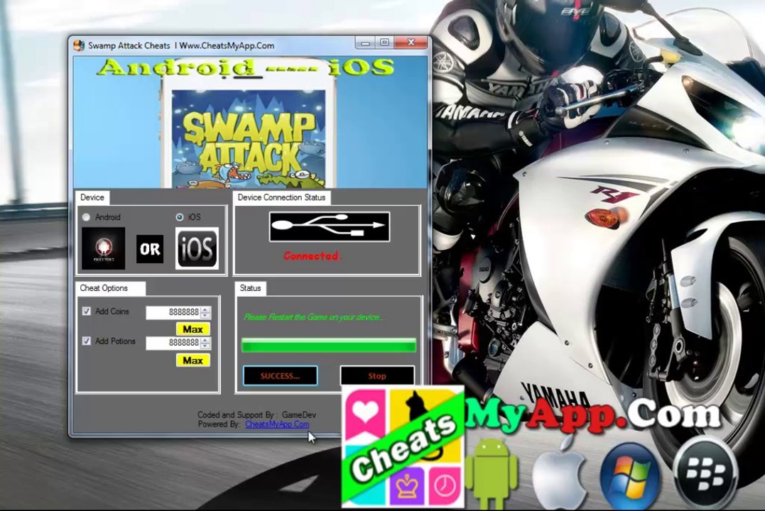 Swamp Attack Cheats – Free Unlimited Potions Coins Hack iOS Android