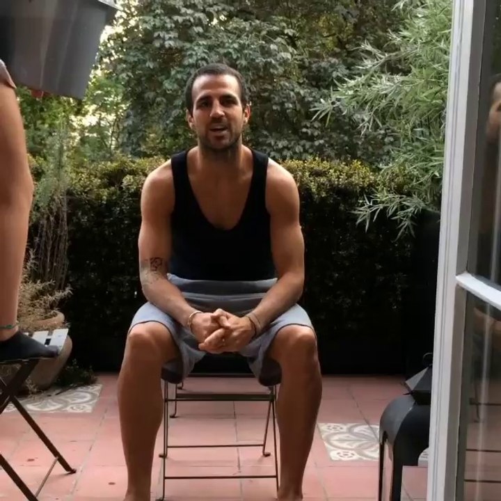cesc in Ice Challenge
