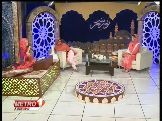 Metro 1 News Sehri Transmission 18 Roza 2014