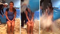 Coleen Rooney Takes On The ALS 'Ice Bucket Challenge' !! Wayne Dumps Bucket On Her Head !