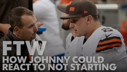 How Johnny Manziel could react to not starting for Browns
