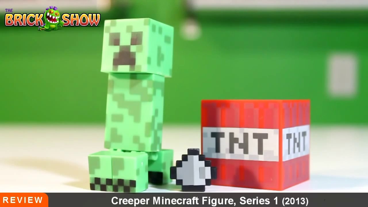 Creeper Minecraft Action Figure Review