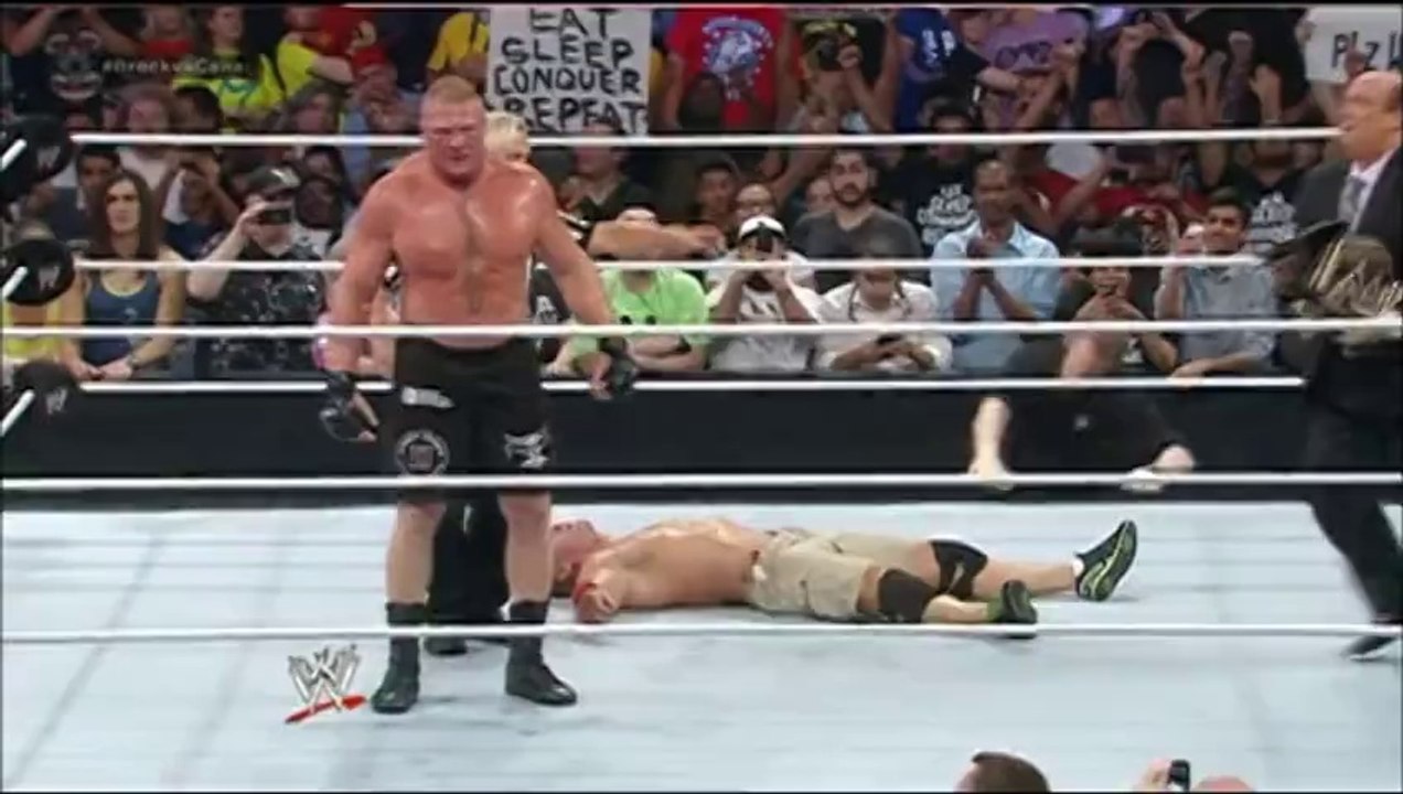 wombo combo lesnar
