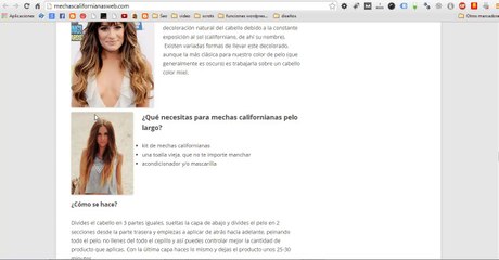 la mejor web para mechas californianas