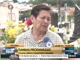 Profanaron tumbas en Cementerio de San Cristóbal