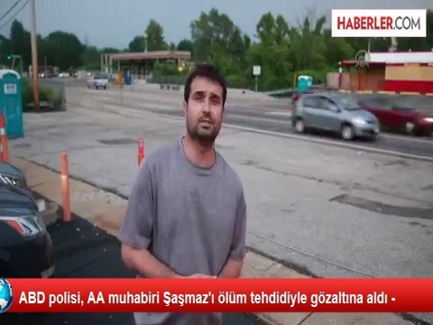 AA Muhabirine Silah Doğrultan Polis Açığa Alındı