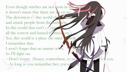 魔法少女まどか☆マギカでef二期OP【手描き】