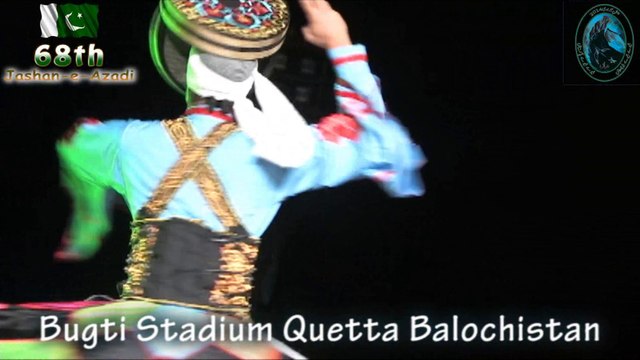 Turkish Tambola Dance on Jashan e Azadi 14 Aug 2014 at Quetta Balochistan