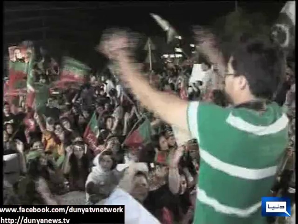 Dunya News - PTI’s Protests Continue In Lahore, Large No. Of Women Attends