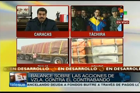 Venezuela:acciones contra el contrabando han dado resultados efectivos